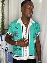 Men Tropical Shirt